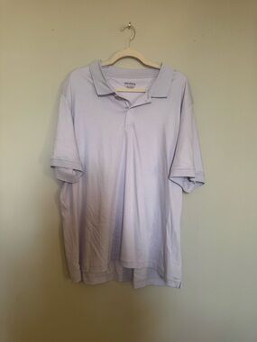 UNTUCKit Men’s Polo Shirt - Pale Lavender